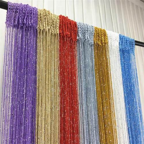 Living Room Curtains Thread Curtains String Curtain Door Bea