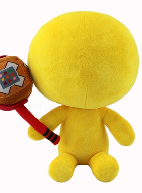 AlanBecker火柴人受害者天选之子黑暗之主毛绒公仔娃娃动漫玩偶