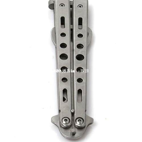Bottle Opener Butterfly Knife Style Trainer Tool Metal Beer
