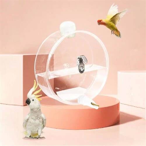 350ml Birds Water Feeder Transparent Large Capacity Birds