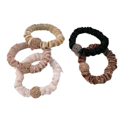 Premium Korean Hair Ties Cute Rubber Bands for Girls Ins Hig