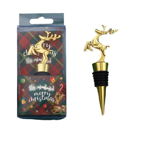 New Christmas Red Wine Stopper, Champagne Sealed Stopper, W