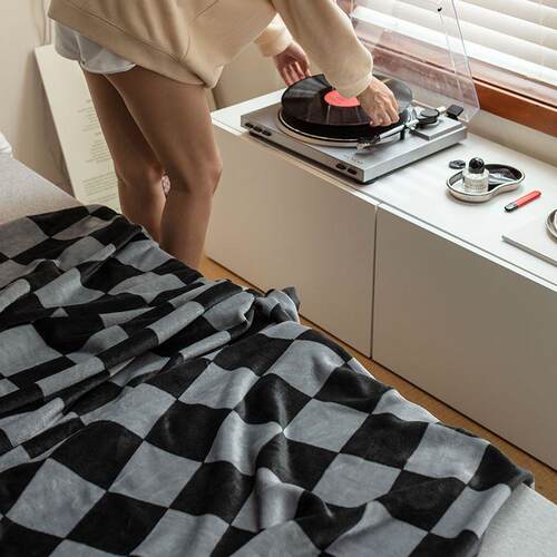 Soft Blanket Warm Thermal Fleece Blankets for Couch Bed Sofa