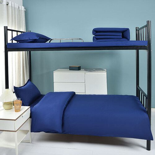 Fire flame blue quilt cover three-piece single bedding dormi