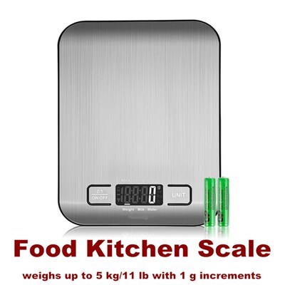 Food Kitchen Scale Digital Grams and Ounces for Weight Loss