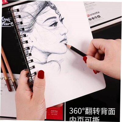 spiral visual art diary a2a3a4a5 sketchbook素描素描本蒙马特