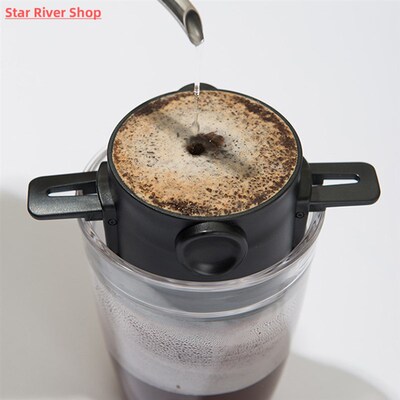 Coffee Filter Portable Stainless Steel Foldable Drip Coffee