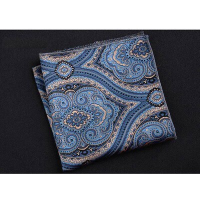 Luxury Mens Handkerchief Polka Dot Striped Floral Printed H