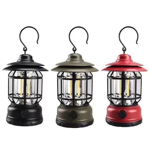 Rechargeable Camping Lantern Stepless Dimming COB Portable W