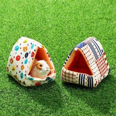 Soft Winter Mini Cage Warm Mat Hamster House Guinea Pig