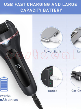 Waterproof electric foot sharpener feet exfoliating machine