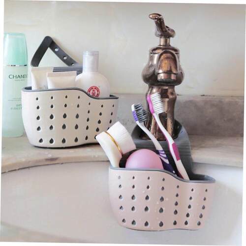 Sink Shelf Soap Sponge Drain rack Kitchen Organizer Holder