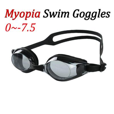 Myopia Swim Goggles Men Women Child Swimming Pool Eyewear