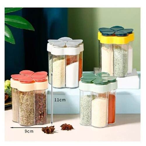 Seasoning Jar Plastic Container Seasoning Bottle Spice