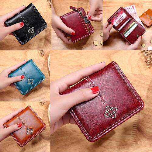 Mini Wallet Women Luxury Leather Wallets Coin Bag Hasp Short