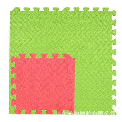60*60 Double-sided tee Leaf Pattern Thickened Baby Climbing