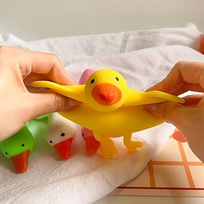Squishy Antistress Duck Fidgets Toys Cute Goose Animals Vent
