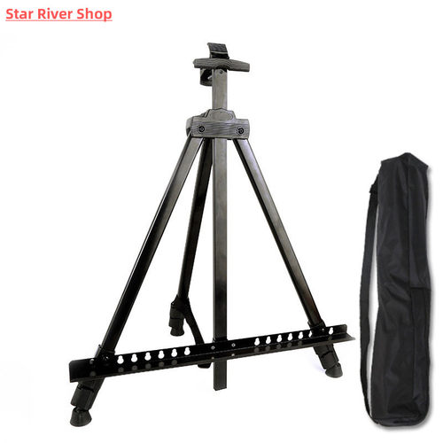 Portable Metal Easel Adjustable Sketch Travel Easel Thicken