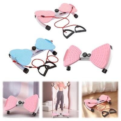 Waist Twister Board Fitness Twister with Balance Draw Rope
