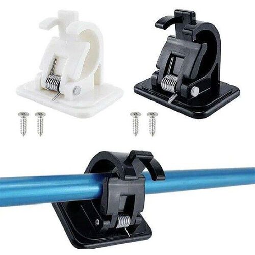 Fishing Rod Fixing Buckle Functional Plastic Rods Clips