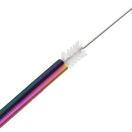 Metal Drinking Straw  Stainless Steel Colorful Straws Reusab