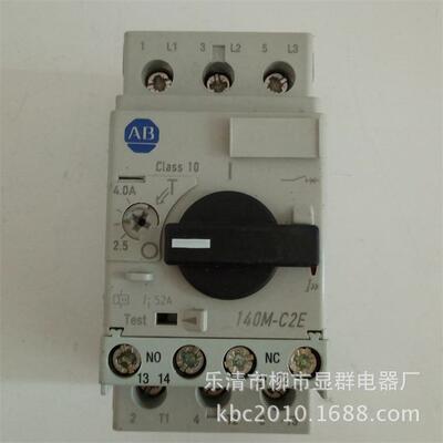 Allen-Bradley 马达保护开关140M-C2E-B63 4-6.3A