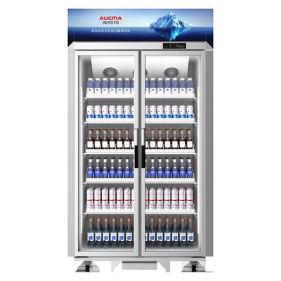 澳柯玛风冷啤酒柜展示柜饮料冷藏玻璃冷藏 LSC-670BWXC 1350BWXC