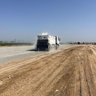 道路修筑水泥撒布车 铺洒均匀宽度可调粉料洒布车