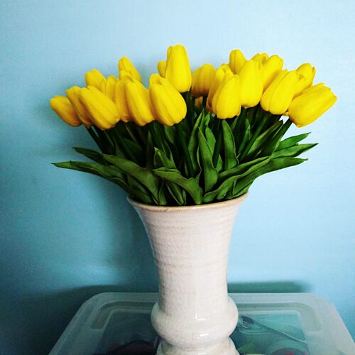 3/5/10/15/20pcs Tulips Artificial Flowers Real Touch Flower