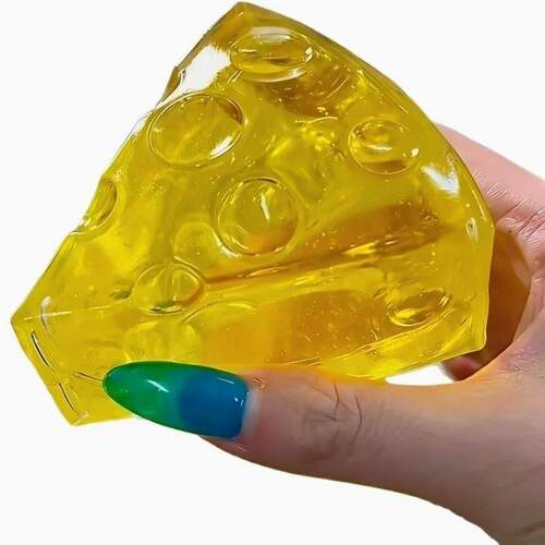 Squishy Honey Cheese Square Fidgets Toys Super Soft Mochi Ch
