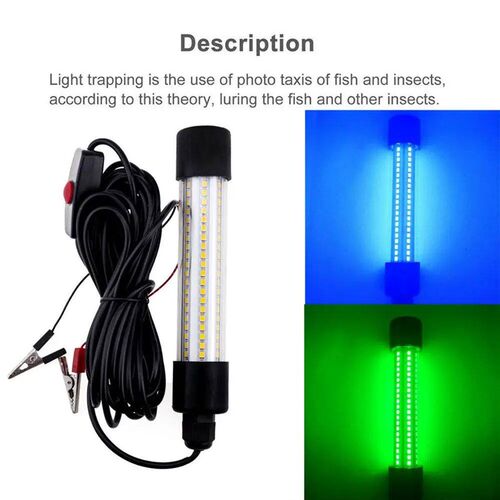 LED Underwater Light Lamp 12V Waterproof For Submersible Nig