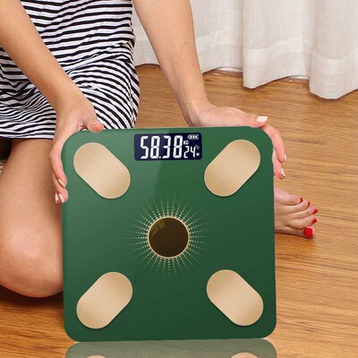 1 Weighing Scale Intelligent Body Fat Scale Household Body S