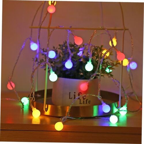 Led Crystal Ball String Lights Garland Christmas Fairy Light