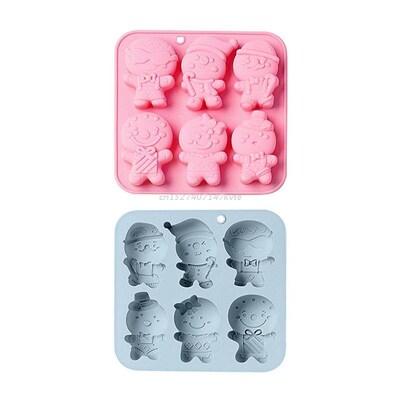 Silicone Fondant Moulds Chocolate Molds Baking Gadgets Ginge