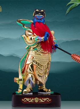 温元帅神像温琼护法四大元帅马元帅赵康元帅精品树脂家居桌面摆件