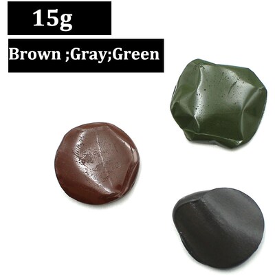 15g Accessories for Carp Fishing Tungsten Rig Putty Green Br