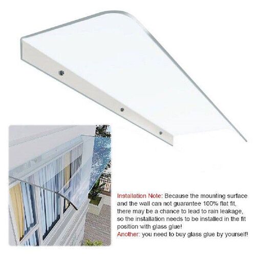 Window Door Wall Canop UV Rain Protection Awning Canopy