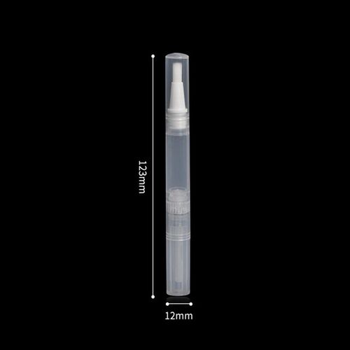 指缘修护油笔空瓶 1至5件装可补充式护甲笔 美甲用Cuticle Revita