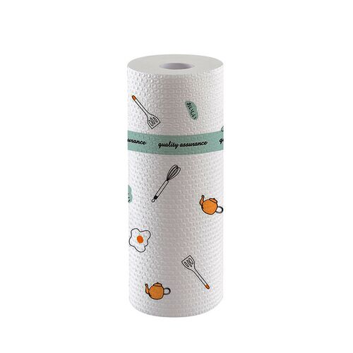 Washable Printed Lazy Rag Kitchen Nonwoven Cloth Wet Dry Cle