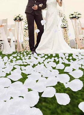 1000/3000pcs Colorful Artificial Rose Petals Wedding Petalas