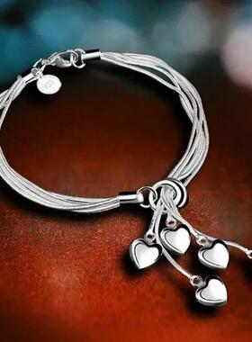 2024 New Chain Beautiful Silver Color New Fashion Charming