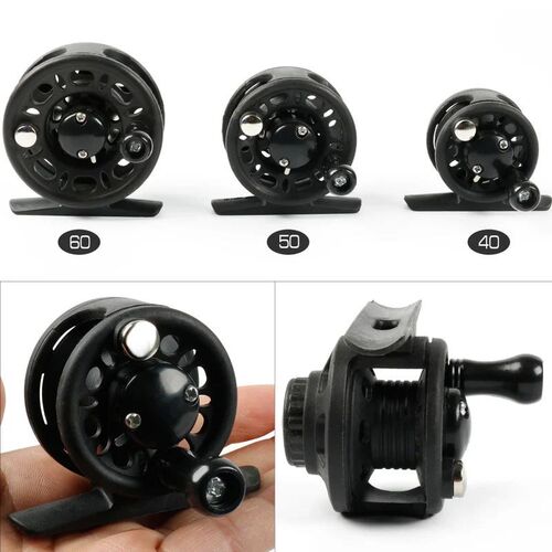 Sougayilang Cost-effective Ice Fishing Mini Reel for Freshwa