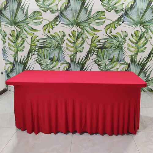 Sretch Spandex Table Cloth Rectangular Tablecloth Washable S