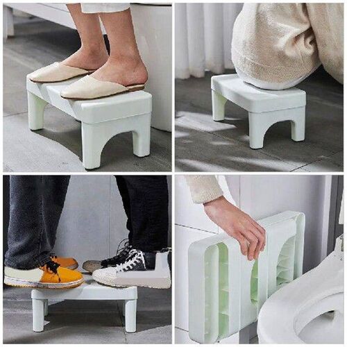 Poop Stool for ture Toilet Adult Step Squat Foldable