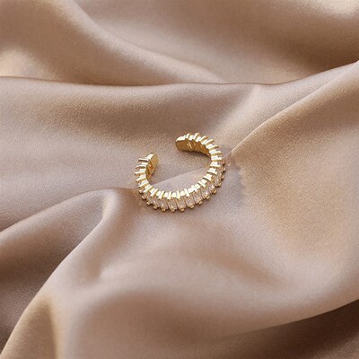 Korean New Simple Temperament Index Finger Ring Exquisite Fa