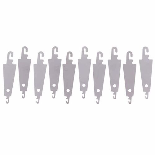 10 pcs/set Stainless Steel Cross-Stitch Threading Hook Needl