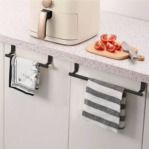 Towel Rod Over Cabinet Towel Rack Storage Organizer Bathroom