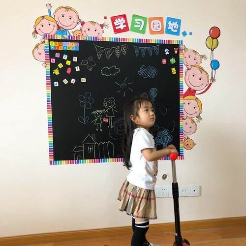 White board wall sticker can remove magnetic whiteboard home