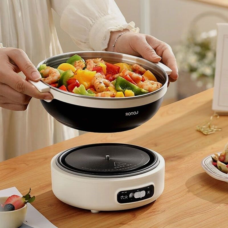 分离式电煮锅折叠家用旅游多功能电火火锅专用分体式电热锅电炒锅,厨房电器,电煮锅,淘宝优惠券,粉丝福利购,淘宝优惠卷