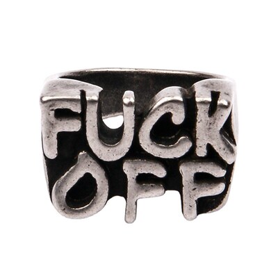 Haiteng jewelry retro old mens domineering personality Engl